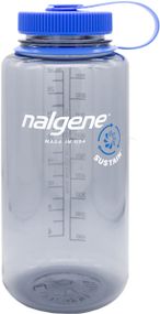 Пляшка Nalgene Wide Mouth Sustain Water Bottle 1 L. Gray