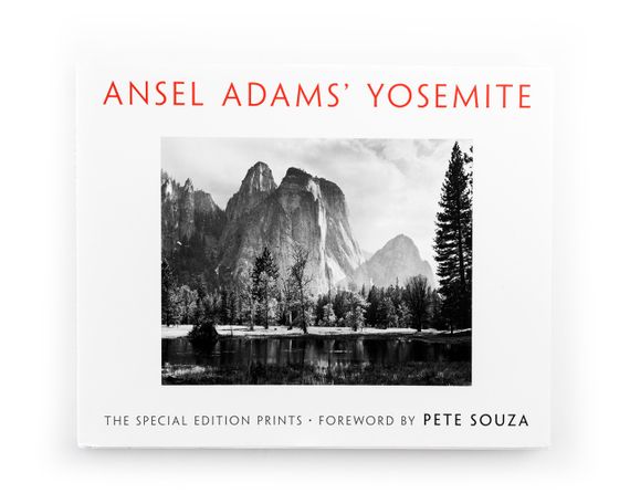 Книга для фотографов работы Анселя Адамса Йосемити Ansel Adams "Yosemite" пейзажная фотография книги