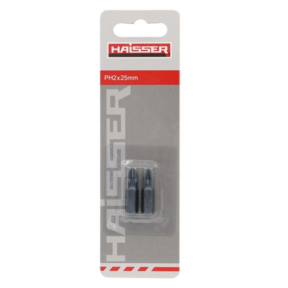 Бита магнитная PH2x25мм 2шт Haisser