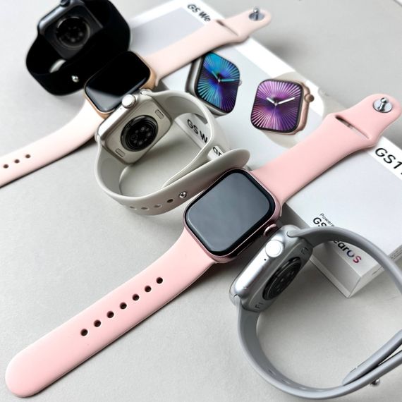 Розумний годинник Smart GS11 Mini 42mm Series 11 Black | Зображення 7