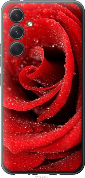 Чехол на Samsung Galaxy A54 A546E Красная роза "529u-2935-17620"