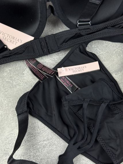 Комплект Victoria's Secret Starstruck Shine Strap Push-Up Bra чорний kk8072 | Зображення 2