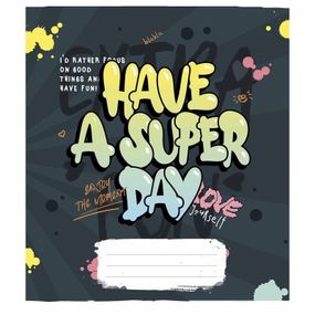 Зошит загальний "Graffiti style" 048-3327L-5 у лінію, 48 аркушів