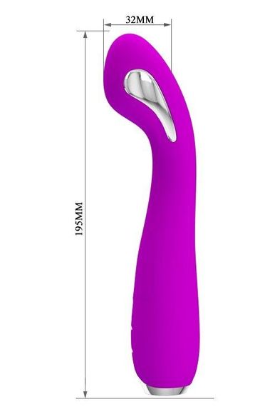 Вібратор Pretty Love-HECTOR G-SPOT VIBRATOR з електростимуляцією, BI - 014765 Sex Aura | Зображення 5