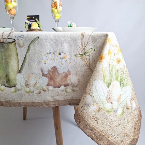 Скатертина SoundSleep Великоднє натхнення бавовняна 114х140 см комбінована (2800004763127)