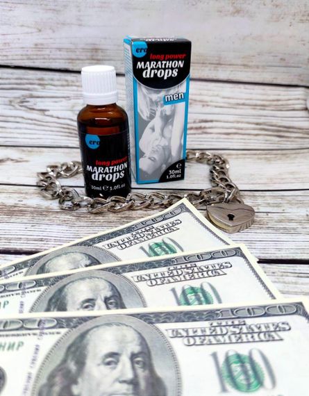 Подовжувальні краплі для чоловіків ERO Marathon Drops, 30 мл | Зображення 1