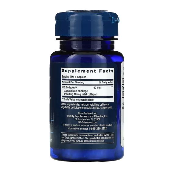 NT2 Collagen™ 40 mg - 60 small caps | Зображення 1