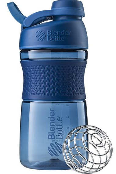 Шейкер спортивний (пляшка) BlenderBottle SportMixer Twist 20oz/590ml Navy (Original) | Зображення 1