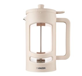 Френч-прес для кави та чаю 1 л Vinzer 50372 скляний заварник
