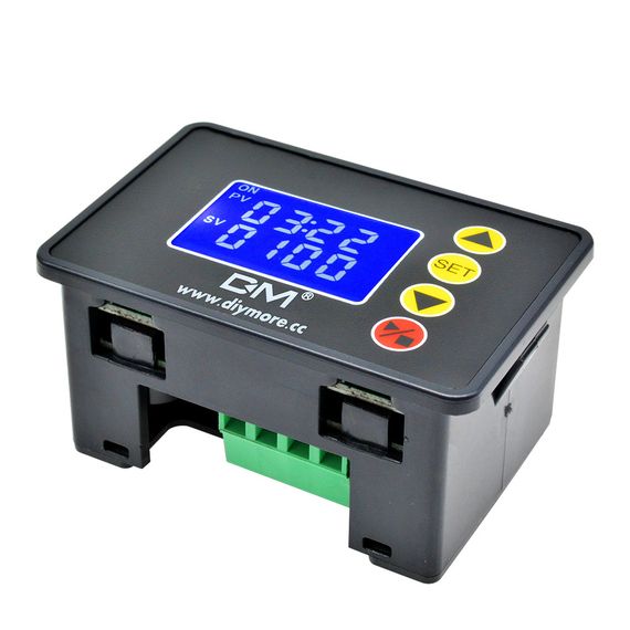 Модуль реле времени с дисплеем 1.37 "LCD 110-220V 10А | Зображення 3