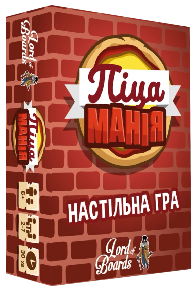 Настільна гра Піцаманія (Pizza Rush) укр.