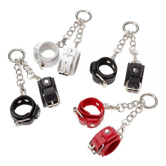 Брелок Handcuffs Smooth Black sexstyle | Зображення 1