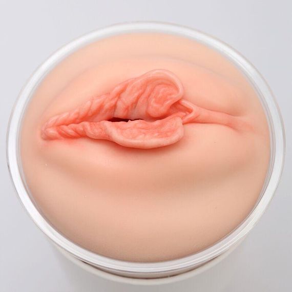 Мастурбатор-вагіна Naked Factory Cup Sleeve V–4, наскрізний Sex Aura | Зображення 2