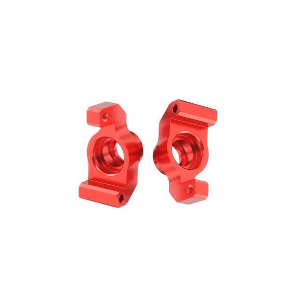 Кулаки задні металеві Remo Hobby A2513 для моделей 1/16 Red (2шт) | Зображення 2