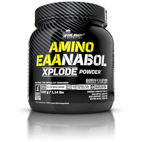 Аминокомплекс для спорта Olimp Nutrition Amino EAA Xplode Powder 520 g /40 servings/ Ice Tea Peach | Зображення 1