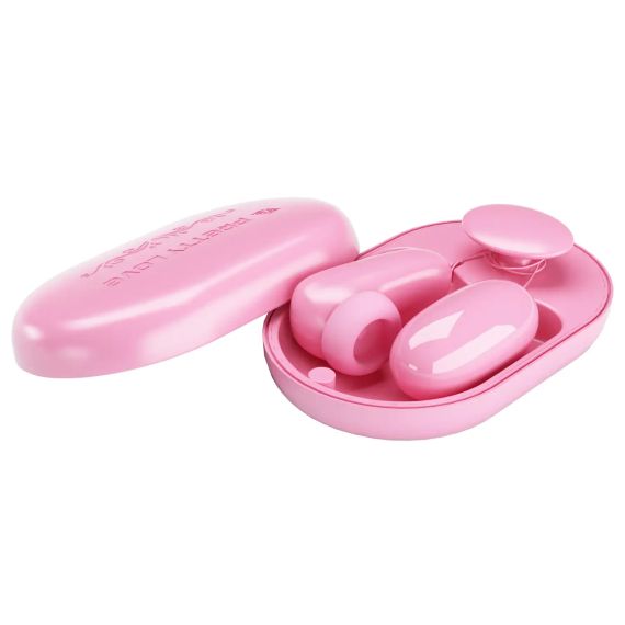 Вакуумний стимулятор із віброяйцем PRETTY LOVE — Magic Box Pink, BI-300055 Sex Aura | Зображення 3