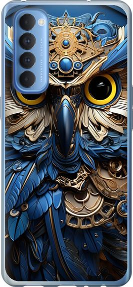 Чехол на Oppo Reno 4 Pro Сова v2 "5649u-2024-17620"
