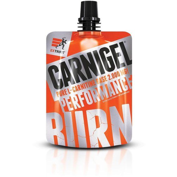 Жиросжигатель для спорта Extrifit Carnigel 60 g Orange