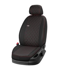 Авточохли з екошкіри Eco Grand 2020 (повний салон) для Ford Connect 2014-2021 рр