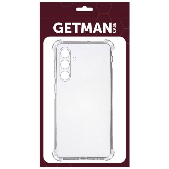 TPU чехол GETMAN Ease logo усиленные углы Full Camera для Samsung Galaxy S25 | Зображення 2