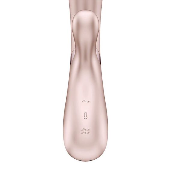 Смарт вібратор-кролик із підігрівом Satisfyer Hot Lover Nude | Зображення 2