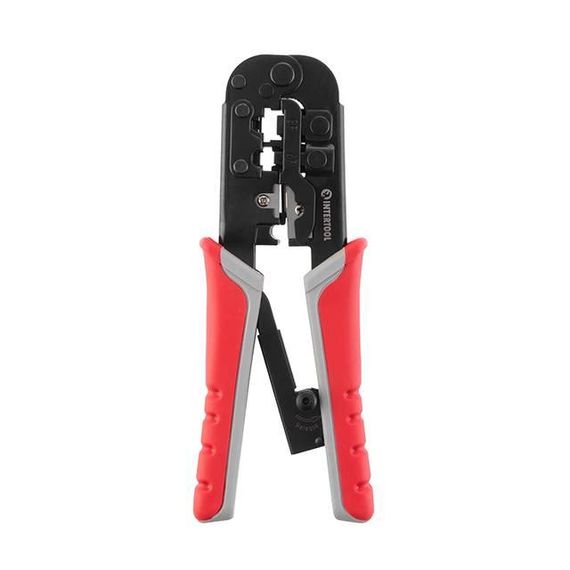 Кліщі для обтискання штекерів INTERTOOL HT-7052
