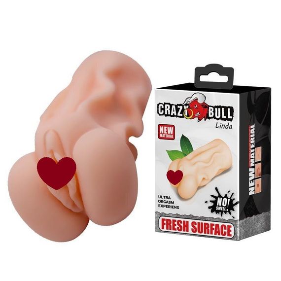 Мастурбатор-Вагіна Crazy Bull-Linda, BM-009155U sexstyle