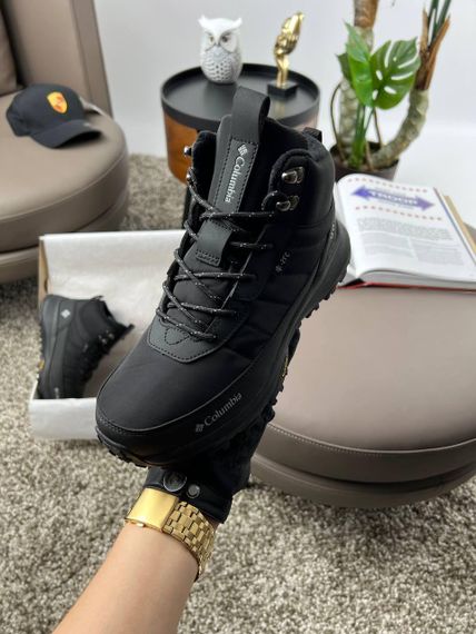 Зимние мужские кроссовки Trailstorm  Black White Fur , Вьетнам | Зображення 8