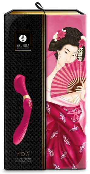 Вибратор Shunga Zoa Raspberry sexstyle