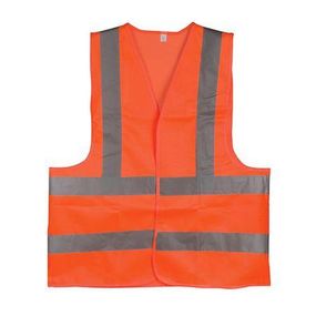 Жилет безпеки світловідбиваючий XL 120г/м2 помаранчевий INTERTOOL (SP-2028)