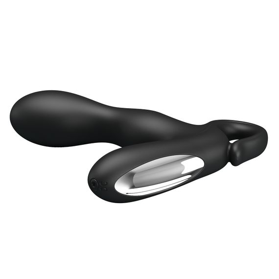 Масажер простати - Pretty Love Barrack Prostate Stimulator Black | Зображення 4