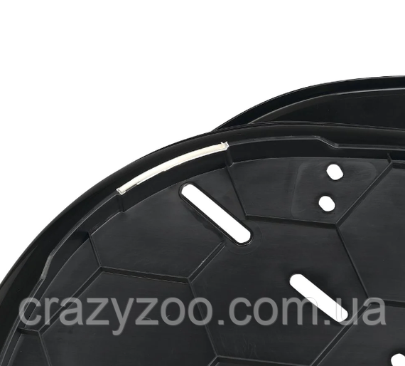 Пластиковий лежак для собак та котів Ferplast Siesta Deluxe 6 чорний 70.5х52х23.5 см 70206936 | Зображення 7