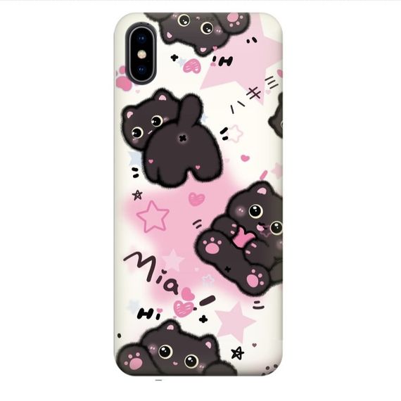 Чохол для iPhone X, XS / Чохол на замовлення Принт: Котики