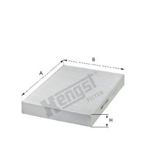 Фильтр салона Volvo S60 19- / S90 16- / XC60 17- / XC90 14-, Hengst, E4936LI,