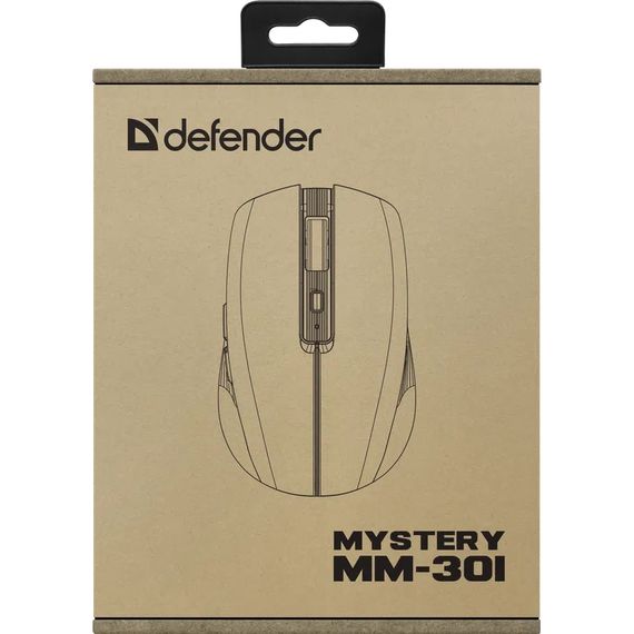 Мишка Defender Mystery MM-301, бездротова Bluetooth+2.4G, 1600 dpi., 4кн., 500mAh,  LED, фіолетова | Зображення 8