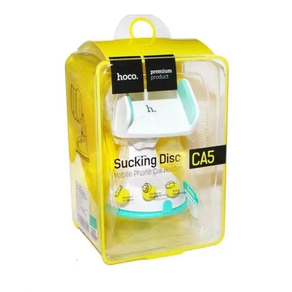Тримач для мобільного HOCO CA5 Suction vehicle Holder Blue | Зображення 7