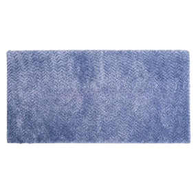 Килимок для ванної 60*120см антибактеріальний Tropical Sea блакитний Дариана
