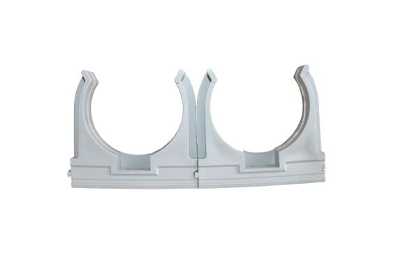 Крепление клипса для гофры d 50 серое Ny95506214 | Зображення 3