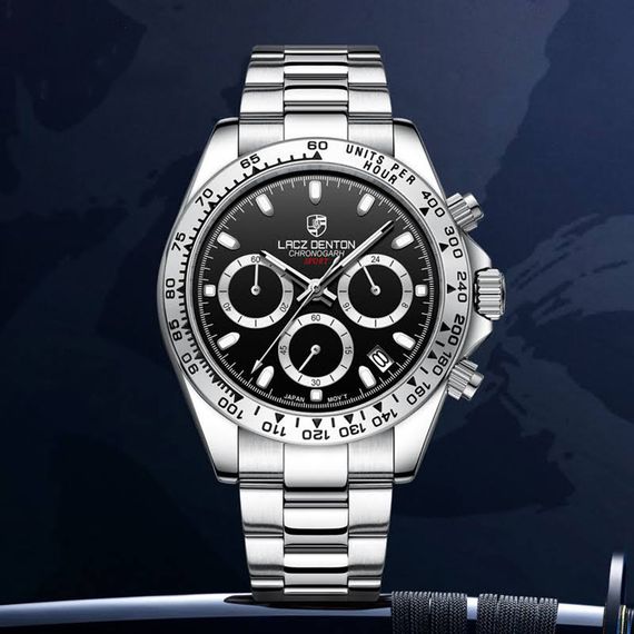 Годинник P2agani Design PD-1727 Silver-Black | Зображення 3