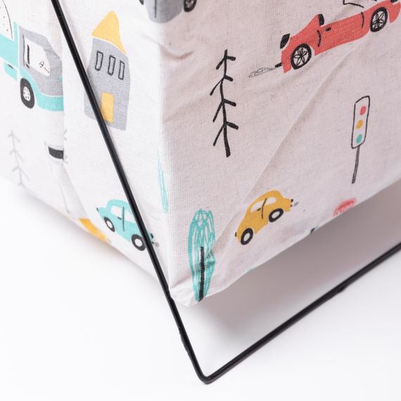 Кошик для білизни на підставці 36×30×55 (см) м'який HP-41-3 | Зображення 3