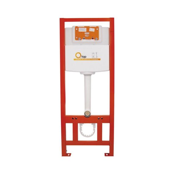 Готове рішення Qtap для ванної кімнати: підвісний унітаз Swan Rimless 520х360х320 + комплект інсталяції Nest 4 в 1 (кругла | Зображення 7