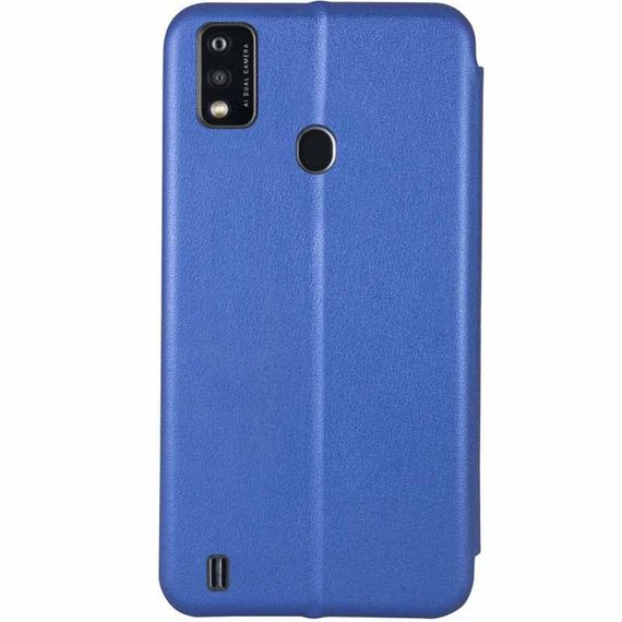 Шкіряний чохол-книжка Classy для ZTE Blade A51 Синій | Зображення 1