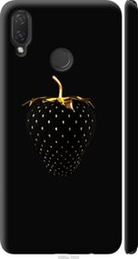 Чохол на Huawei P Smart Plus Чорна полуниця "3585m-1555-24368"