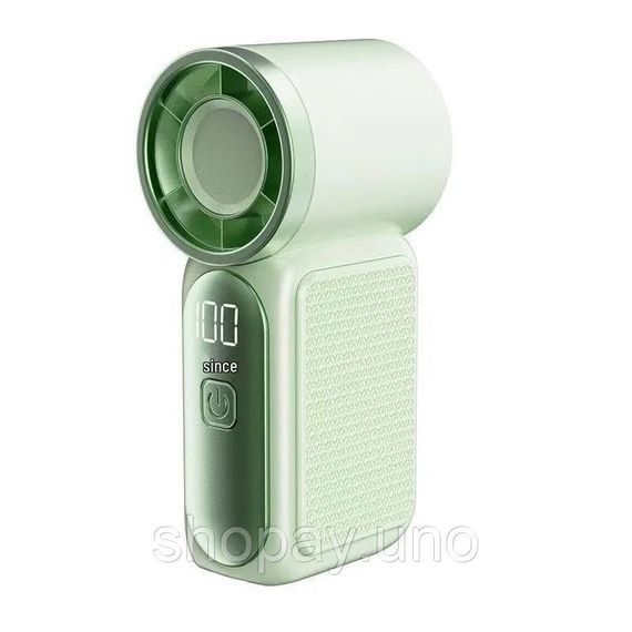 Портативный ручной аккумуляторный вентилятор X-688 с LED-дисплеем и USB-зарядкой