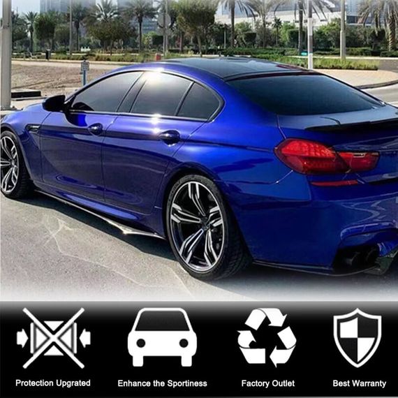 Накладки на пороги V1 (для F06 M-Sport, Карбон) для BMW 6 F12/F13/F06 2011-2018 гг | Зображення 2