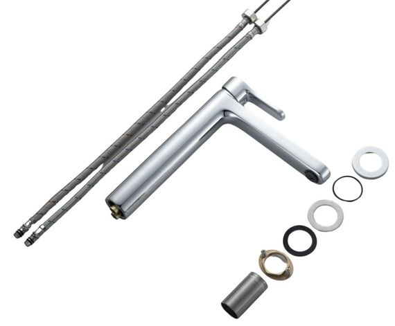 Змішувач для раковини Lidz Astra 001FH LDAST001FHCRM48090 | Зображення 3