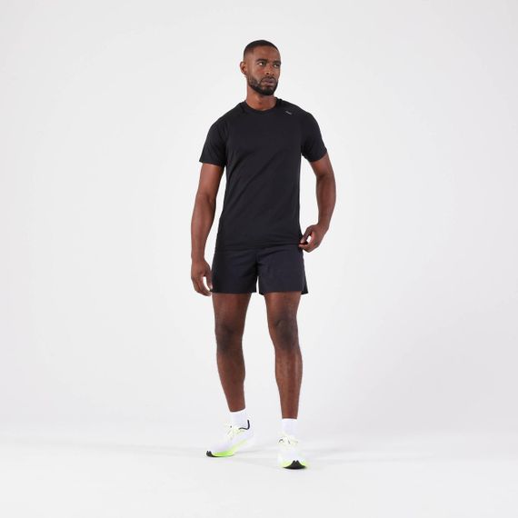 Футболка чоловіча Kiprun Run для бігу чорна - 2XL. | Зображення 5