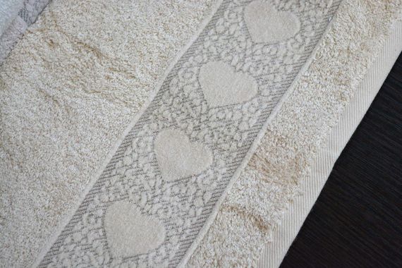 Набор бамбуковых полотенец 50х90 см Pupilla Love лицевых 6 шт. | Зображення 3