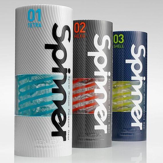 Мастурбатор Tenga Spinner 03 Shell с упругой стимулирующей спиралью внутри sexstyle | Зображення 5