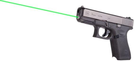 Цілевказівник лазерний LaserMax вбудований для Glock 19 Gen5. Зелений | Зображення 1